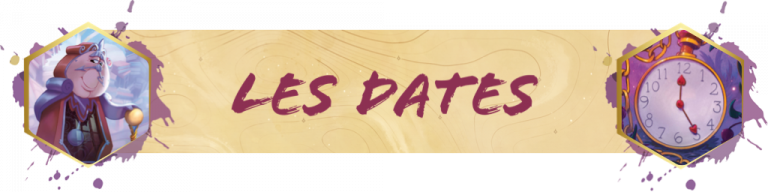 Les Dates